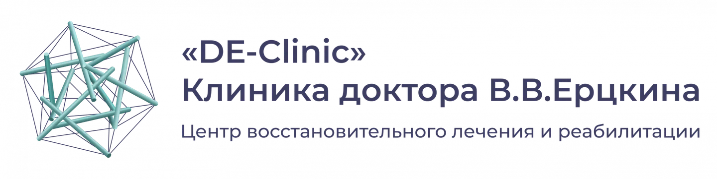 Логотип клиники «DE-Clinic» Клиника доктора В.В.Ерцкина.