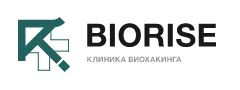 Логотип клиники Biorise Клиника Биохакинга.