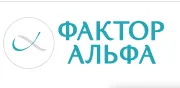 Логотип клиники Фактор Альфа.
