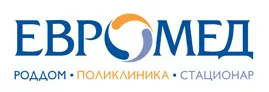 Логотип клиники ЕвроМед на Маяковской.